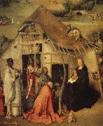 BOSCH, Hieronymus The adoration of the three Kings oil painting artist
